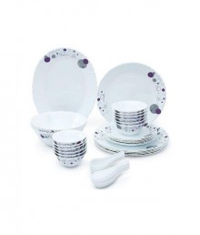 Laopala Diva Purple Haze 19 Pcs Dinner Set