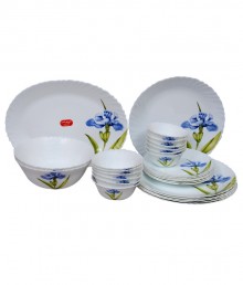 LaOpala Royal Iris Dinner Set (Set of 27)