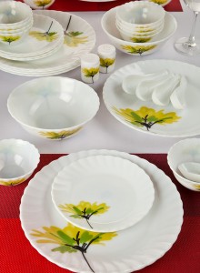 LaopalaMelody 35 Pcs Dinner Set