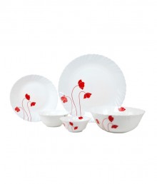 Larah 27 Pcs Dinner Set Fluted Aphrodite