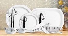 Milton 31 PC DINNER SET BAMBOO GRASS Pack of 31 Dinner Set  (Melamine)