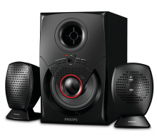 Philips MMS2020F/94 2.1 Speaker System Black