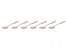 Montavo 6 Pcs Stainless Steel Ice Cream Spoon