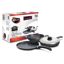 Nirlep Non-Stick Induction Compatible Gift Set, 4-Pieces