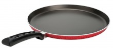 Nirlep Sakhi Flat Tawa, 26 cm,  Red 