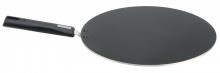 Nirlep Selec+ Flat Tawa, 290mm, Black