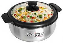  Bonjour Osim Casseroles with Glass Lid - 1200 ML