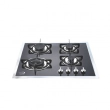 Jyoti Oxy 604 GS  European Burner Hobs Black