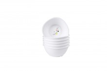 Signoraware Design-6 Junior Katori Set, Set of 6, White P6274