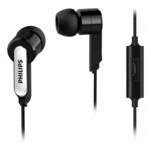 Philips SHE1405WT/94 In-Ear Headphones with Mic (White)