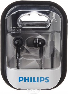 Philips SHE1455BK In-Ear Headphone With Mic