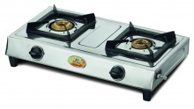 Bajaj Cooktop Popular E SS 2 Burner
