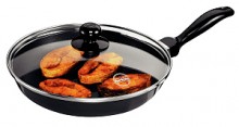 Hawkins Futura Frying Pan Q22 With Glass Lid
