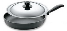 Hawkins Futura Frying Pan Q24 With Lid