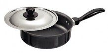 Hawkins Futura Curry Pan Q61 2L With Lid(Saute Pan)