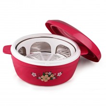 Cello Roti Plus Plastic Casserole with Lid, 2.5 Liters