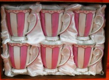 HI LUXE Elegent Mug Set (pink)