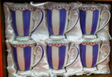 Hi Luxe Elegent Mug Set (Purple)