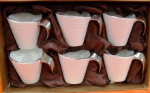 Hi Luxe Japan Platinum Range 6Pc Mug Set