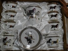 Hi Luxe Horse Tea Set Pc 17