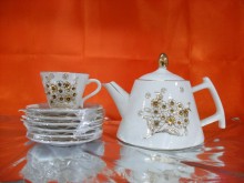 Hi Luxe Crystal Jupiter Tea Set