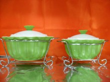 Hi Luxe Rio Casserole 2 Pc ( Green )