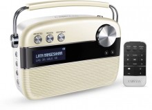 Saregama Carvaan Hindi SC03 Portable Digital Music Player (Porcelain White)