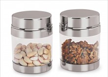 Sizzle Containers 400 ml Set of 2 Galaxy Clear Jar S9