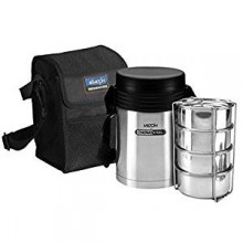 Milton Thermosteel Tuscany Container Lunch Box, Set of 4 