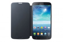 Samsung Galaxy Mega Flip Cover  Case (Black) 
