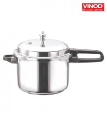 Vinod 5 Ltr Stainless Steel Sandwich Bottom Pressure Cooker With Lid