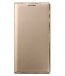 Vivo V3 MAX Flip Cover - Golden